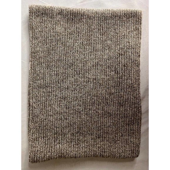 Vans Women's Infinity Scarf Brown Heathered Wrap Lightweight Knit Winter - Picture 4 of 9
